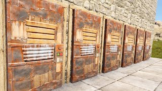 this GENIUS base build had TONS of DECOY doors | VANILLA RAIDING