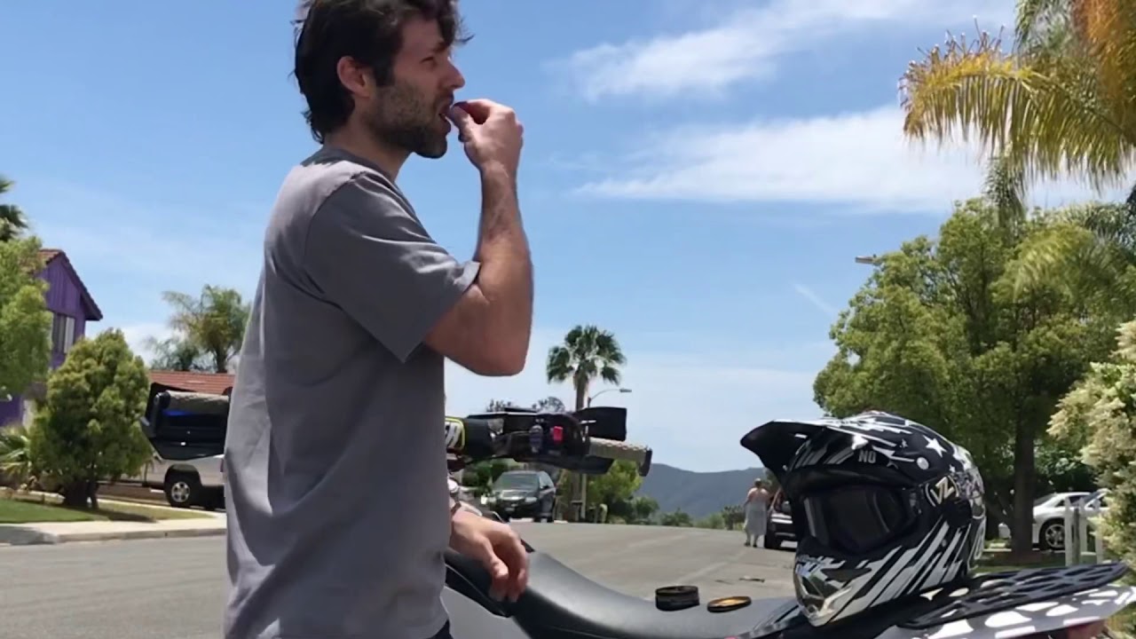 WR250R Wheelies around America YouTube