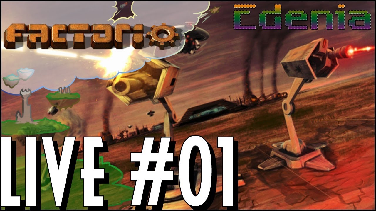 Factorio ¦ The OCD Chapter ¦ LIVE #01 ¦ Let's Play