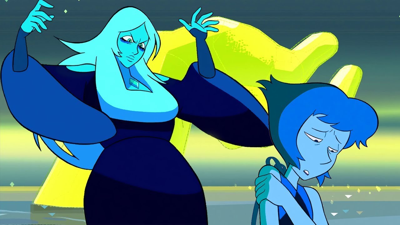 Blue diamond and lapis