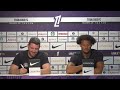 La conférence de presse de Jacen Russell-Rowe et Jens Berthel Askou avant TéFéCé - Le Havre.