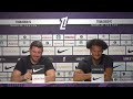 La conférence de presse de Jacen Russell-Rowe et Jens Berthel Askou avant TéFéCé - Le Havre.