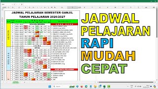 Cara Membuat Jadwal Pelajaran yang Rapi, Mudah dan Cepat screenshot 5