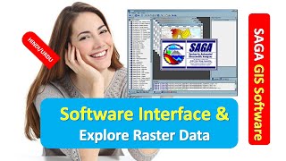 SAGA GIS Software Interface and Explore Raster Data | SAGA GIS Software | SAGA GIS in HINDI URDU
