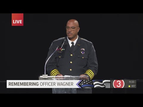 'A true American hero': Lorain police chief remembers fallen officer Phillip Wagner