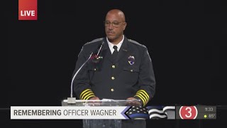 'A true American hero': Lorain police chief remembers fallen officer Phillip Wagner