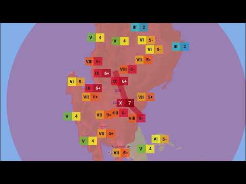 1990 Luzon Earthquake with Earthquake Early Warning