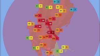 1990 Luzon Earthquake with Earthquake Early Warning