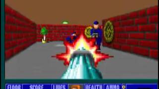 Wolfenstein 3D Walkthrough Lets Play 100 E5M6 Wolfenstein Walkthrough