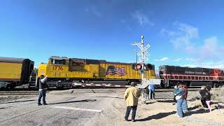UP 4014 "Big Boy" in 4K arriving in Ogden, UT for display on its Coast-to-Coast Tour!