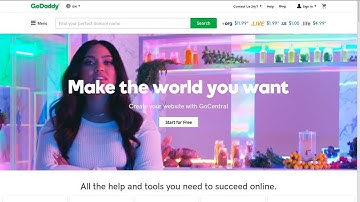 GODADDY PROMO CODE 87% OFF 🤑 FREE DOMAIN 💸 $1 HOSTING 💰 2019