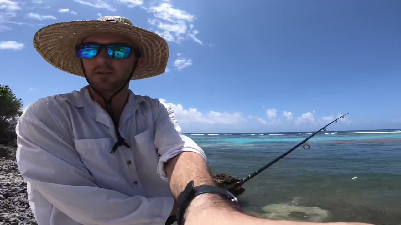 Shore Fishing in Grand Cayman 🎣🇰🇾🏝🌊☀️