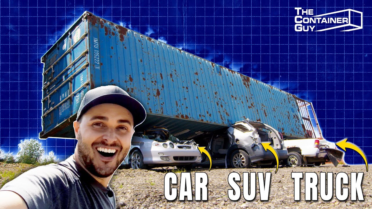 Shipping Container VS Cars