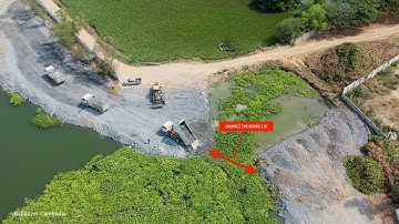 NO MORE FLOODING!! THE REMAINING 5M WATERWAYS WILL BE SUCCESSFULLY CONNETED WORK BY DOZER SHANTUI