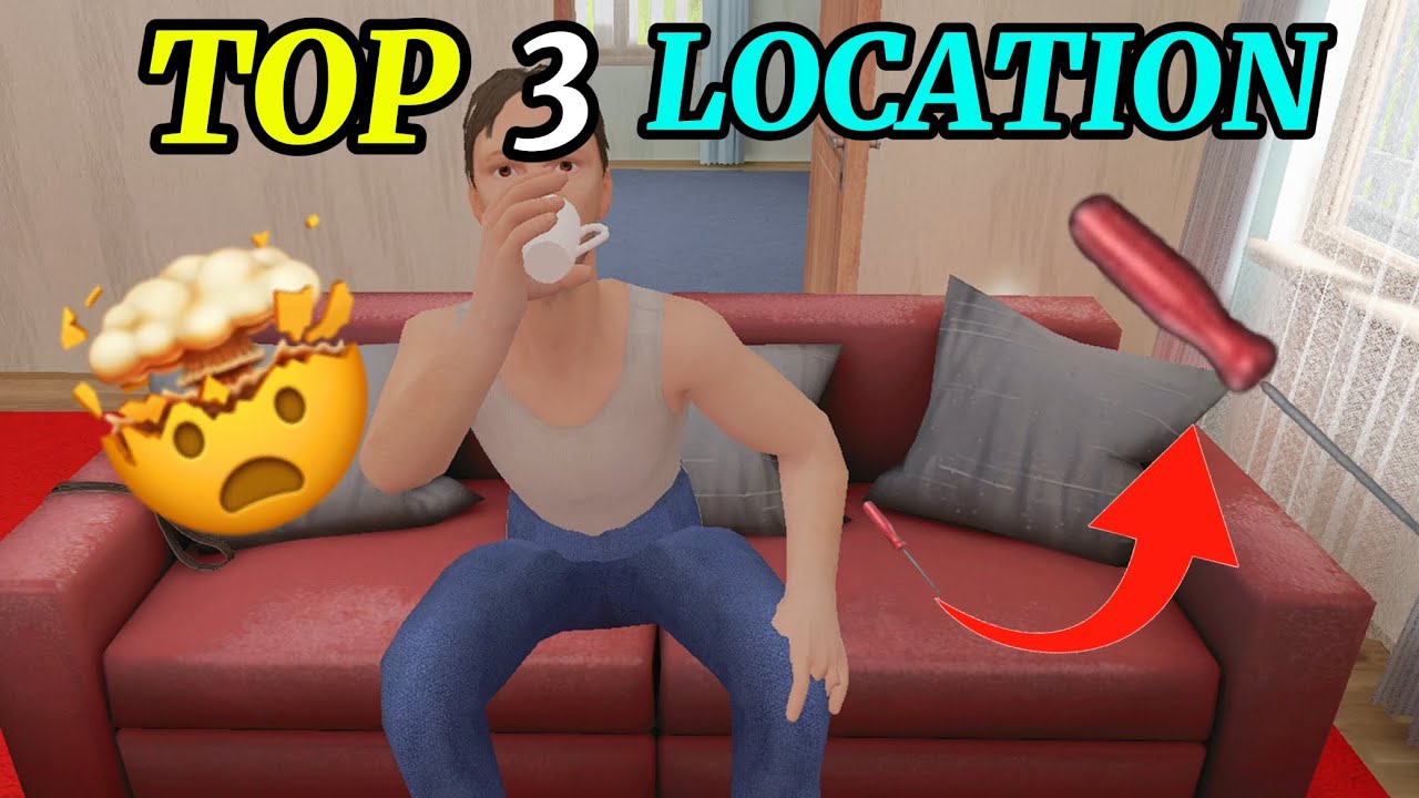 TOP 3 HIDDEN LOCATIONS OF SCREWDRIVER 🪛 || SCHOOL BOY RUNAWAY GAMEPLAY