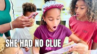 We Planned A Birthday Surprise...Her Reaction Was Everything