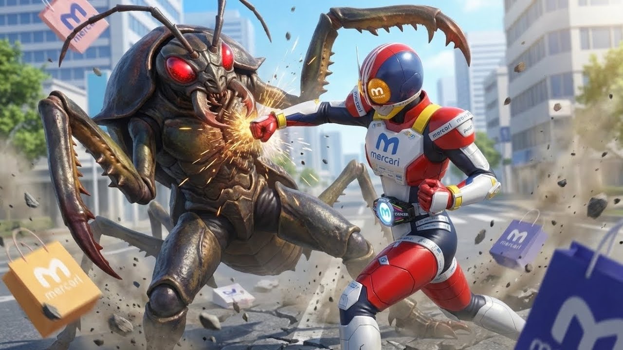 AIが考える生活ライダー｜AI Imagines Everyday Life Riders　