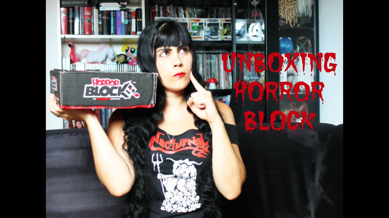 Unboxing Horror Block - August 2015