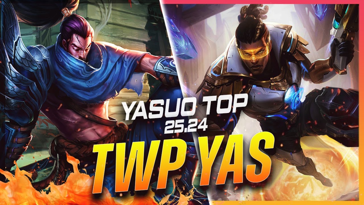TheWanderingPro - Ясуо против Лукана на верхней линии, патч 25.24 - Геймплей за Ясуо в ранге Гран...