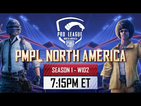 [EN] PMPL North America W1D2 | Season 1 | PUBG MOBILE Pro League 2021