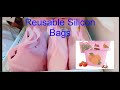 [Amazon] Reusable Silicone Bags for fresh foods