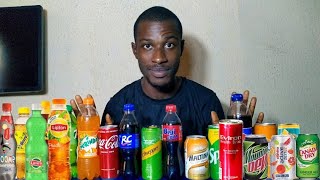 Drinking All Top Soda Drinks Sold In The Nigerian Market