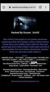 Story'Wa Hacker || Xnucer Achill