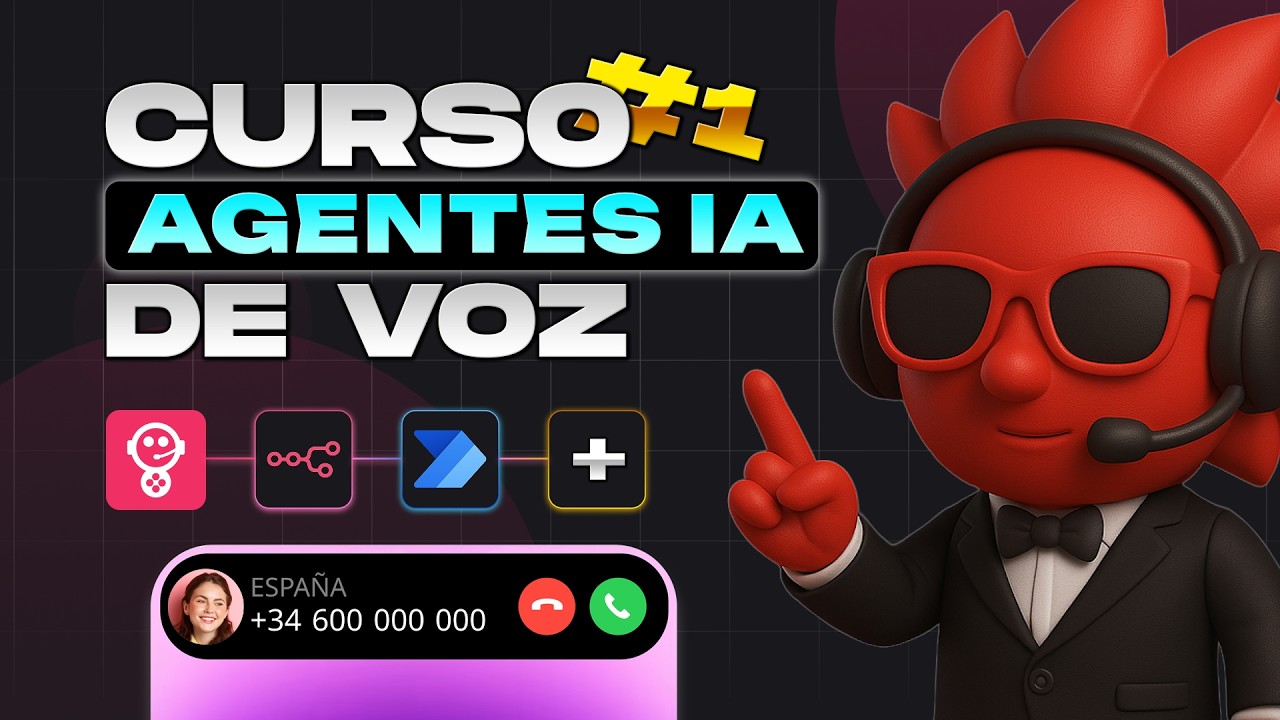 Crea tu primer agente IA de voz desde cero