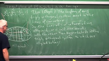 Meusnier, Monge and Dupin III | Differential Geometry 33 | NJ Wildberger