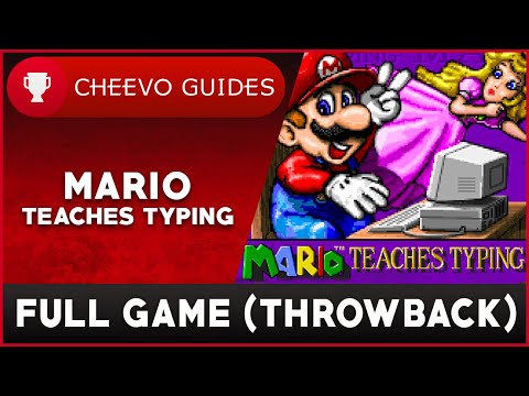 Mario Teaches Typing (1992) - FULL GAME (Gameplay)
