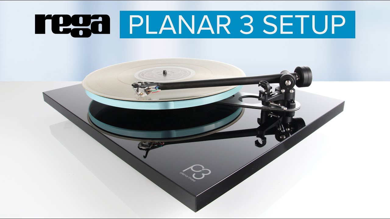 Rega Planar 3 Turntable Setup -