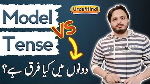 Modal Verbs vs Tenses | Difference | By Syed Ali Raza Kazmi