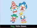 Hey little clown are you happy  english song  english for kids  esl materials