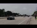 Lamborghini Huracan UGR #59 sending it at Naples Ferrari