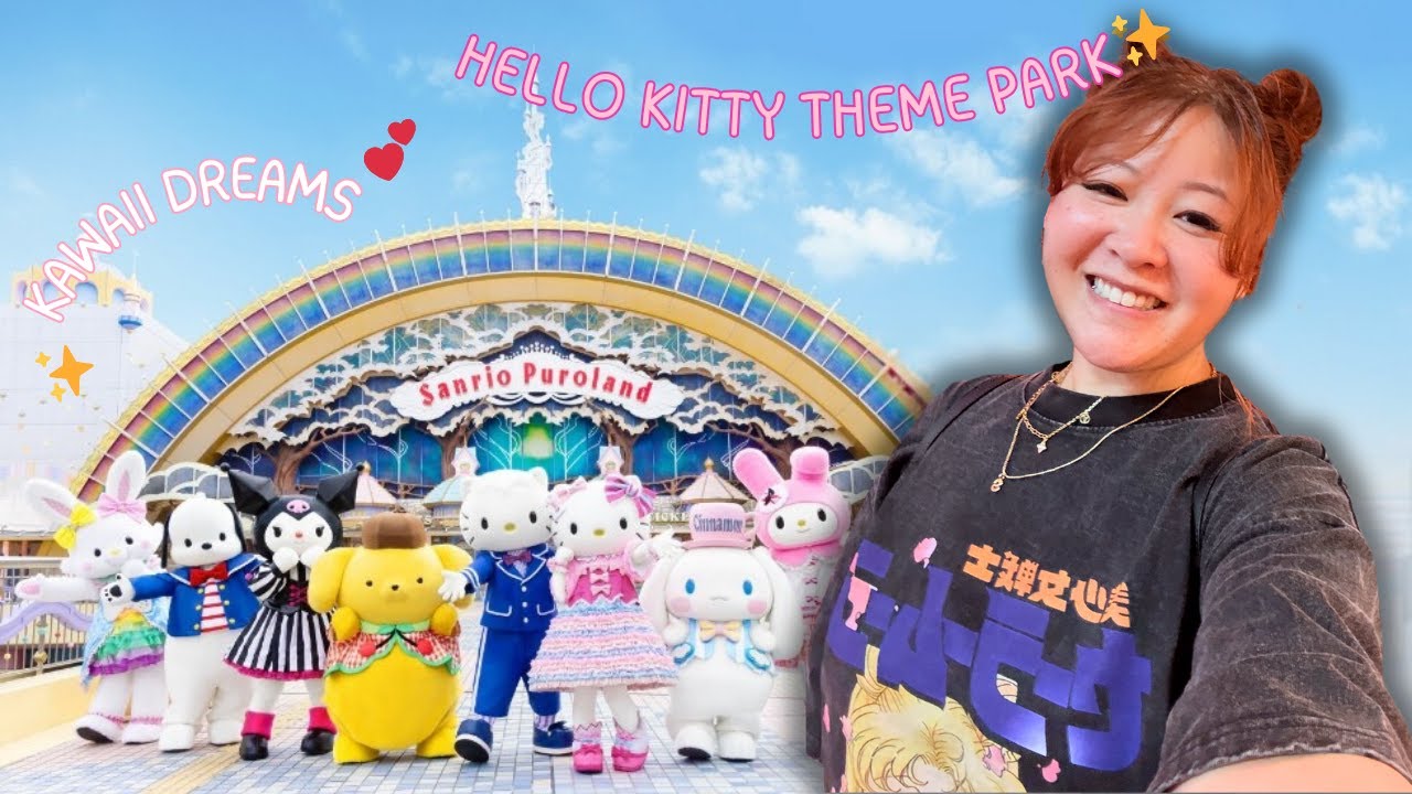 I Spent a Day at Hello Kitty’s Hidden Theme Park in Japan… and It Was WILD!
