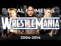Final Moments Of Every WrestleMania 20 30 2004 2014 