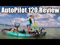 AutoPilot 120 Review, Old Town Sportsman Minn Kota Electric Trolling Motor Kayak
