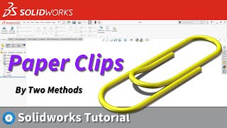 Famous How to create Paper Clips in Solidworks by two methods | Solidworks Tutorial Profile