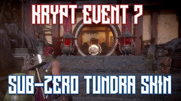 Mortal Kombat 11 -  Sub-Zero Tundra Skin Krypt Event 7