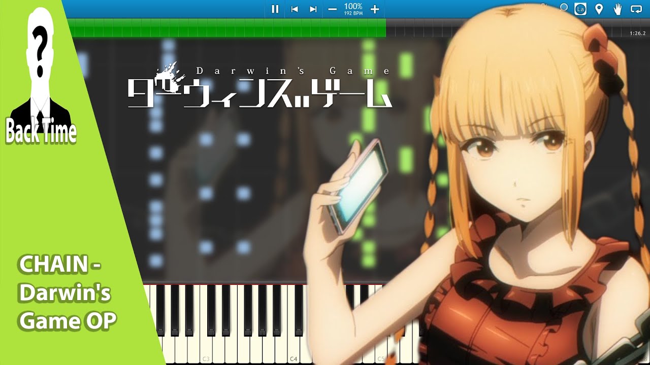 CHAIN Darwin's Game OP (Piano Cover) + Sheets & Midi YouTube