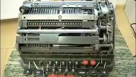 What happens when you divide by zero on a mechanical calculator