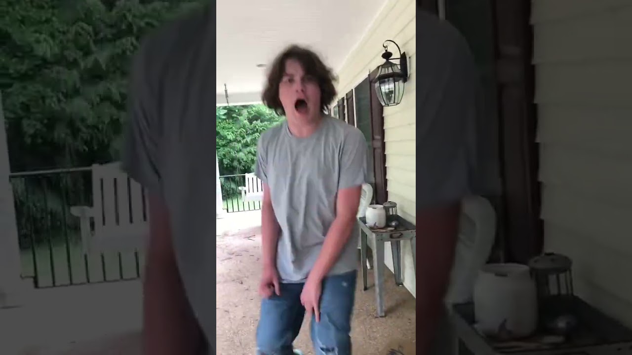 Young Blood Tries to Ding Dong Ditch 😭