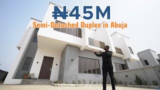 Inside a ₦45 MILLION ($80,000) SemiDetached Duplex With Polo Club in Abuja