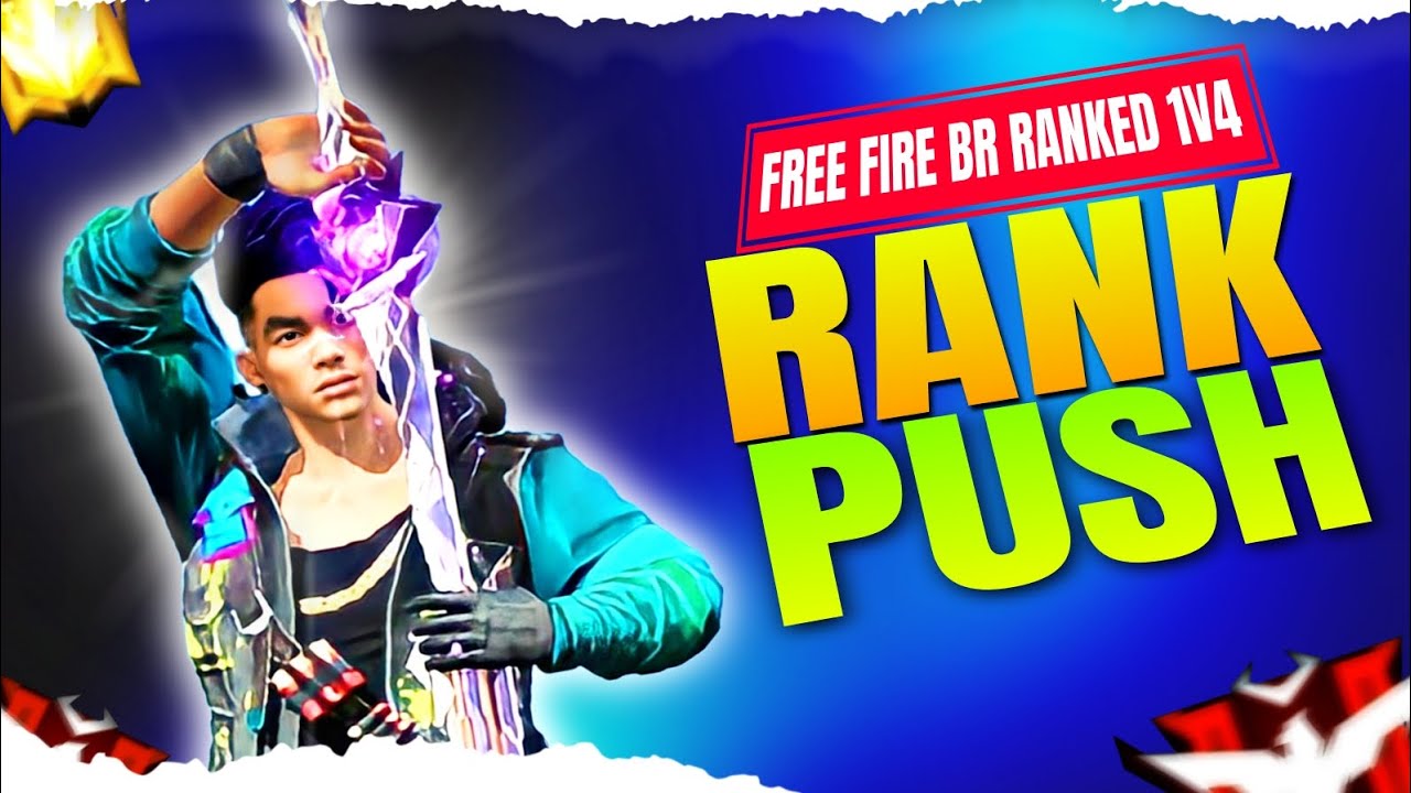 FREE FIRE BR-RANKED 1VS 4 RANK PUSH GAME PLAY VIDEO - YouTube