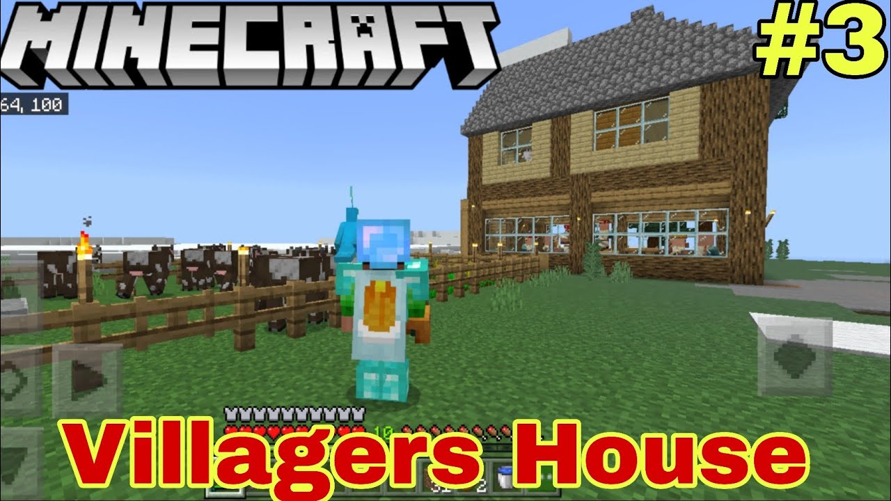 Transfer Villagers To My House 😍 | Minecraft Survival Series #3 # ...