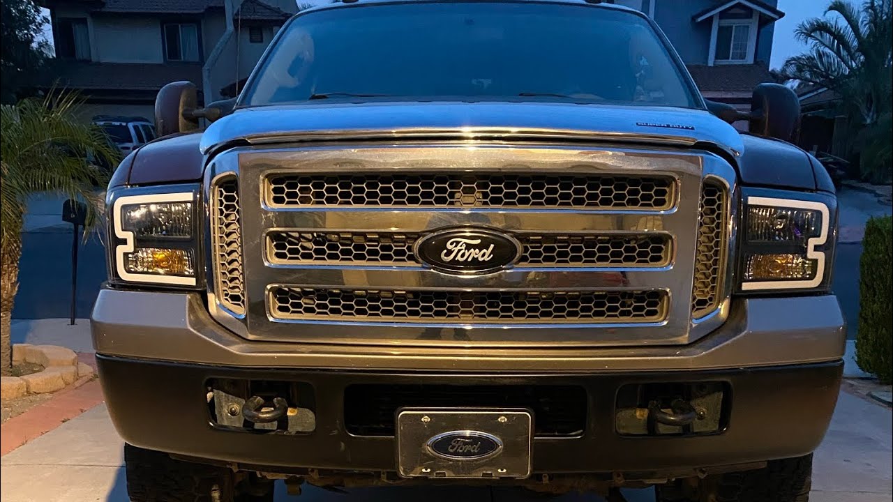 2005 2007 Ford F 250 Front Bumper Removal And Install Youtube 