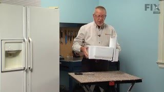 GE Refrigerator Repair – How to replace the Ice Bucket and Auger Assembly