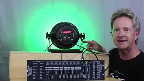 How to program DMX lights for beginners (simple lesson)