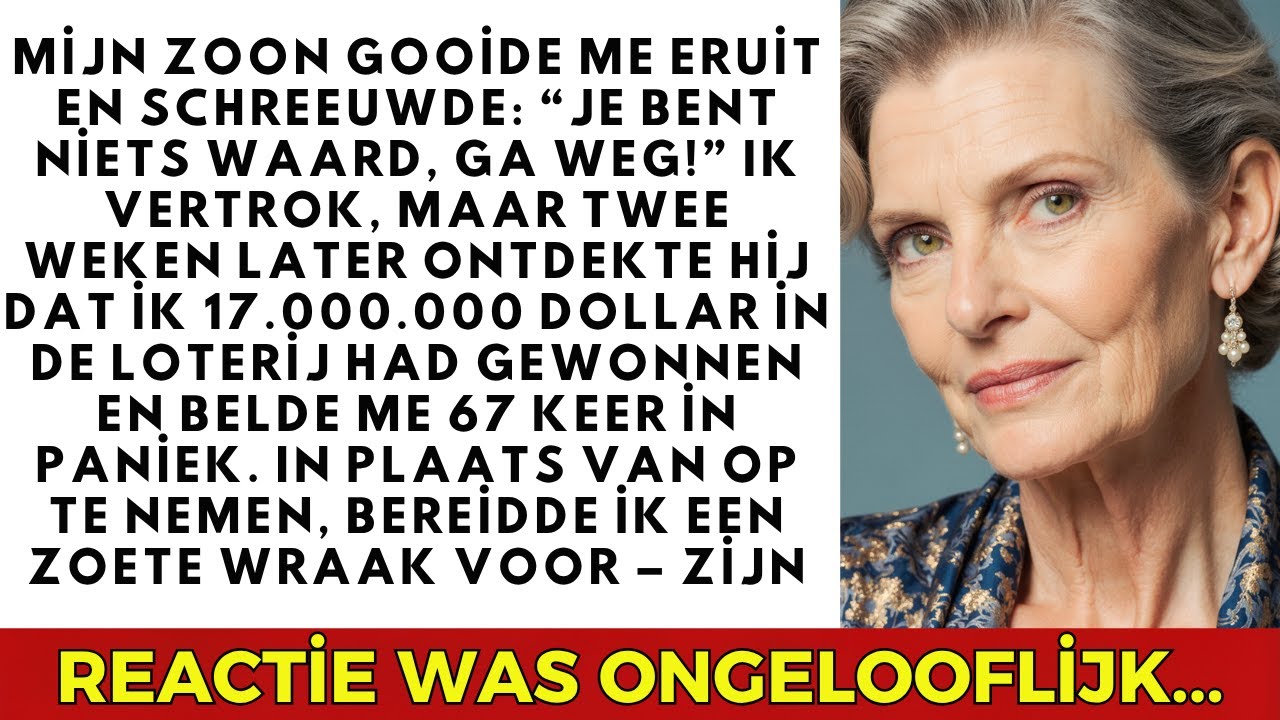 Ik dacht dat ik mijn zoon hielp door bij hem en zijn vrouw in te trekken. Maar binnen een jaar was ik niet meer dan een onbetaalde huishoudster. Ze noemden me een last, zeiden dat ik voor niemand...