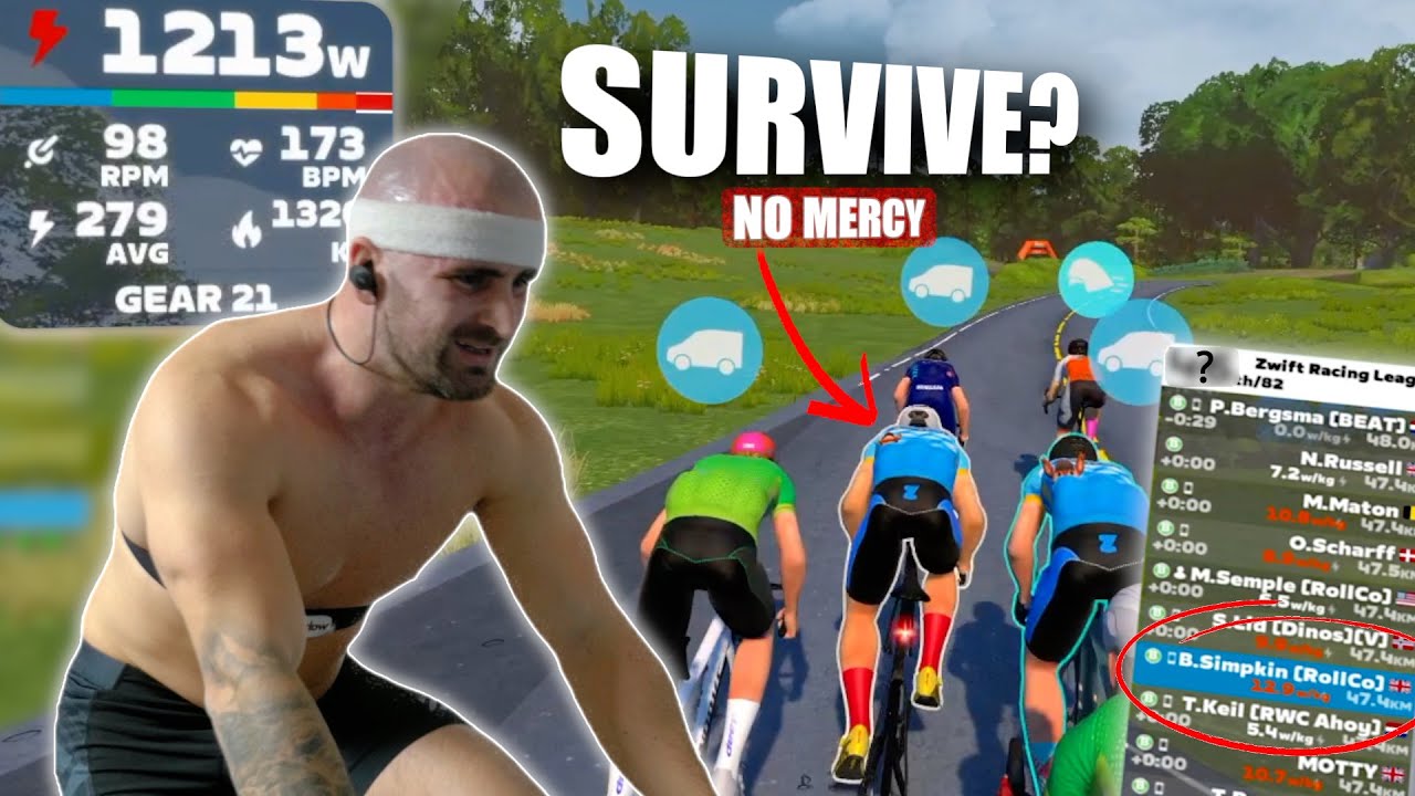 ZWIFT Promoted me to Category B… I Wasn’t Ready